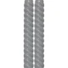 FLAMME SWIRL LED-Antikljus 2-Pack 25cm Grå