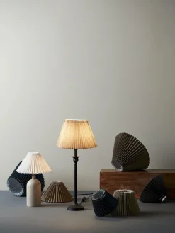 FLORITA Lampfot E27 47cm Svart