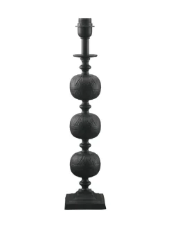 FLORY Lampfot E27 57cm Svart