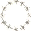 FLOWER RING Siluett 50cm 120LED Vit