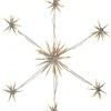 FLOWER SNOWFLAKE Siluett 50cm 90LED Vit