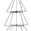 FOLDY Dekorationsträd Utomhus 200LED 125cm Svart IP44