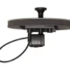 FOUNTAIN Solcellsfontän 16cm Svart