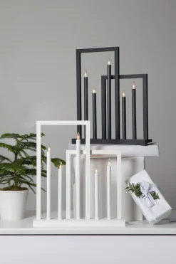 FRAME Träljusstake 45cm Vit