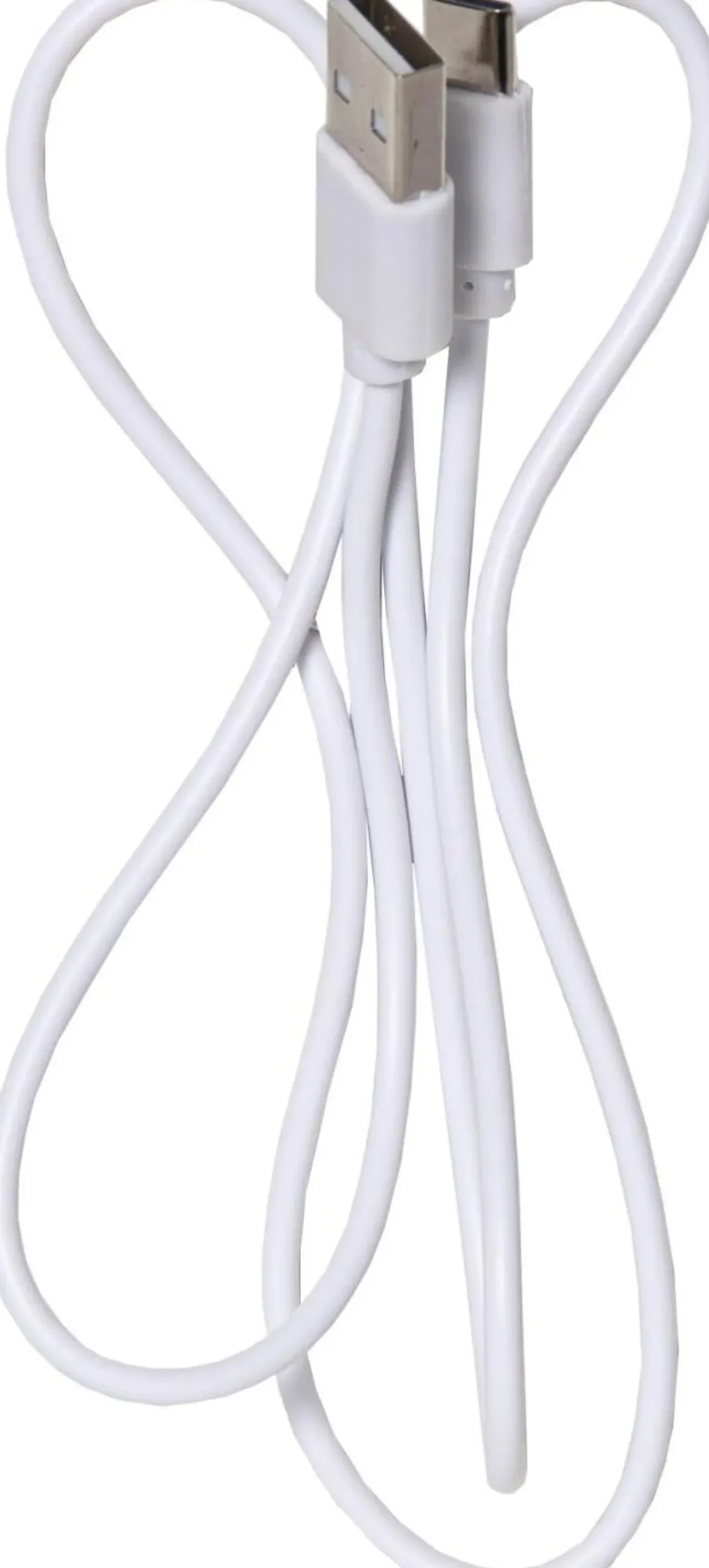 FUNCTIONAL Bord/Vägg/Klämmlampa USB-Laddbar 38cm Vit