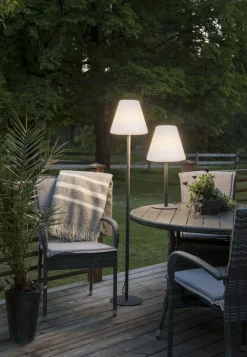 GARDENLIGHT Bordlampa Utomhus 60cm IP65 Grå
