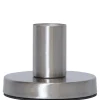 GLANS Lampfot E27 8,5cm Borstad stål