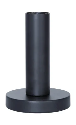GLANS Lampfot E27 17cm Svart
