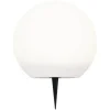 GLOBY Solcellsdekoration 23cm Vit IP44