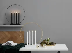 GLORY Ljusstake 45cm Vit