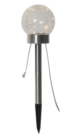 GLORY Solcellsdekoration 35cm Transparent IP44