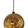 GLOW Glaskula 20cm Amber