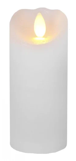 Glow LED Blockljus 12,5cm Vit