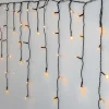 GOLDEN WARM WHITE Istappsslinga 23,9m 960LED Extra varmvit/Svart IP44