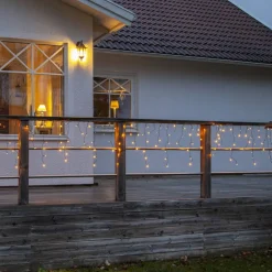 GOLDEN WARM WHITE Istappsslinga 23,9m 960LED Extra varmvit/Svart IP44