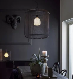 GRID Plafond 35cm Svart