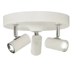 GUSTO Takspot Rund 3L Dimbar 25cm Vit