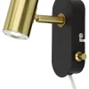 GUSTO Väggspot LED 14cm Svart