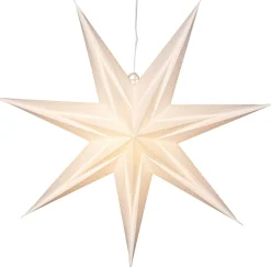 HOLLY Pappersstjärna 60cm Vit