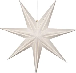 HOLLY Pappersstjärna 75cm Vit
