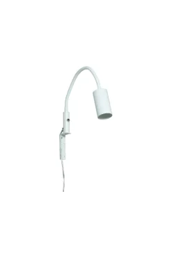 HUGIN Sänglampa 30cm Vit