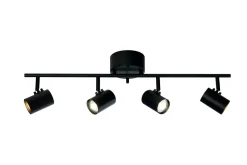 HUGIN Takspot Rak 4a Svart 75cm