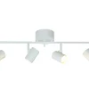 HUGIN Takspot Rak 4a Vit 75cm