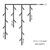 ICE Ljusgardin 10m 12V IP44