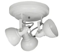 INDUSTRI Takspot Rund 3L 25cm Vit