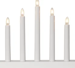 INEZ Ljusstake 24cm Vit