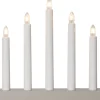 INEZ Ljusstake 24cm Vit/Beige