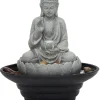 INOMHUSFONTÄN PT Buddha 24,5cm LED