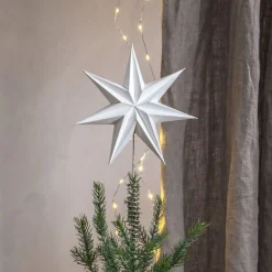 ISA Toppstjärna 21cm Vit