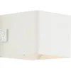 ISEO Vägglampa USB-Laddbar 10cm Mattvit IP44