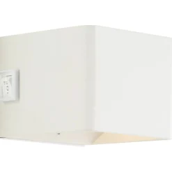 ISEO Vägglampa USB-Laddbar 10cm Mattvit IP44