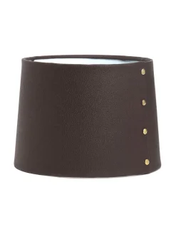 JANE Lampskärm 30/25cm Brun Läderlook