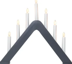 JARVE Ljusstake 7L 41cm Grafit
