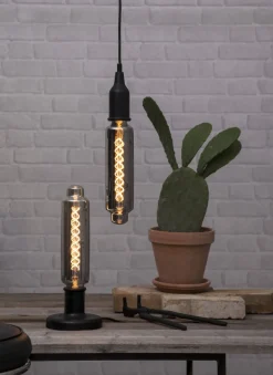 JOJO Lampfot E27 10cm Svart