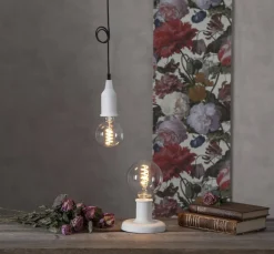 JOJO Lampfot E27 10cm Vit