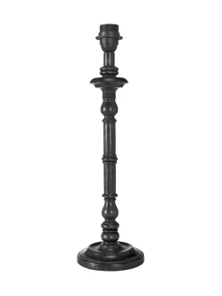JOY Lampfot E27 50cm Svartbrun