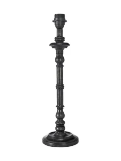 JOY Lampfot E27 41cm Svartbrun
