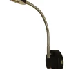JUNO Vägglampa 28cm Svart/Krom