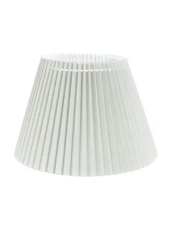 KARIN Lampskärm Veckad 28/17cm Veckad Antikvit
