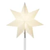 KARO Stjärna på fot 52cm Vit