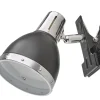 KLÄMMA Vägglampa 10cm Svart