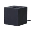 KUB Lampfot E27 9cm Svart