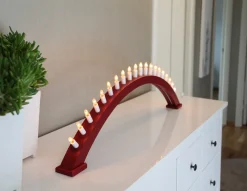 Kulle Ljusstake Röd