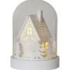 Kupol Lykta Hus 17,5cm Vit