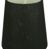 LAMPSKÄRM Linne 17cm Svart