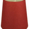 LAMPSKÄRM Linne 17cm Vinröd